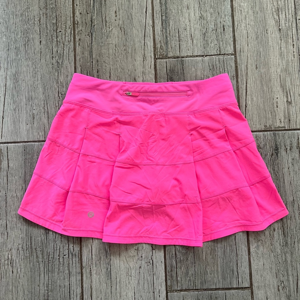 Bright Pink Athletic Skirt